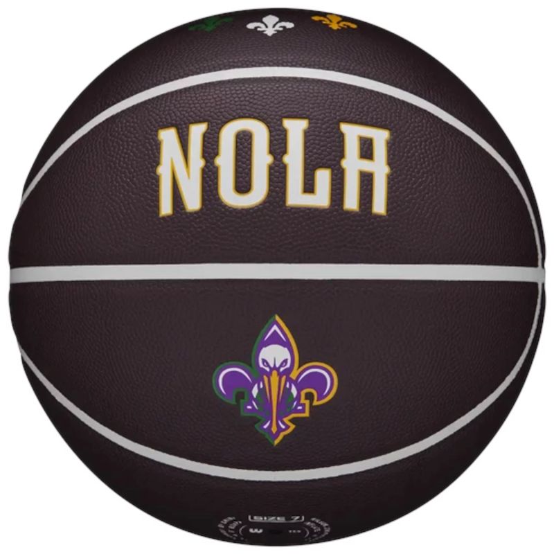 Wilson NBA Team City Collector New Orleans Pelicans Ball WZ4016419ID basketball Accessories/Balls/Basketball Your Sports Performance