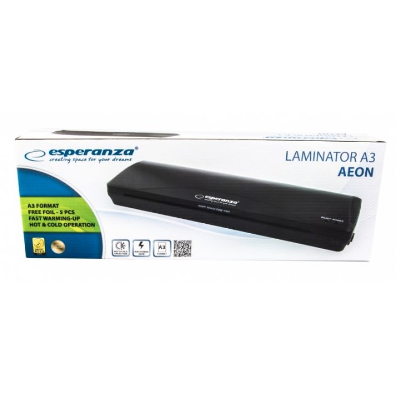 Esperanza AEON EFL003 laminator Urządzenia biurowe/Laminatory Your Sports Performance
