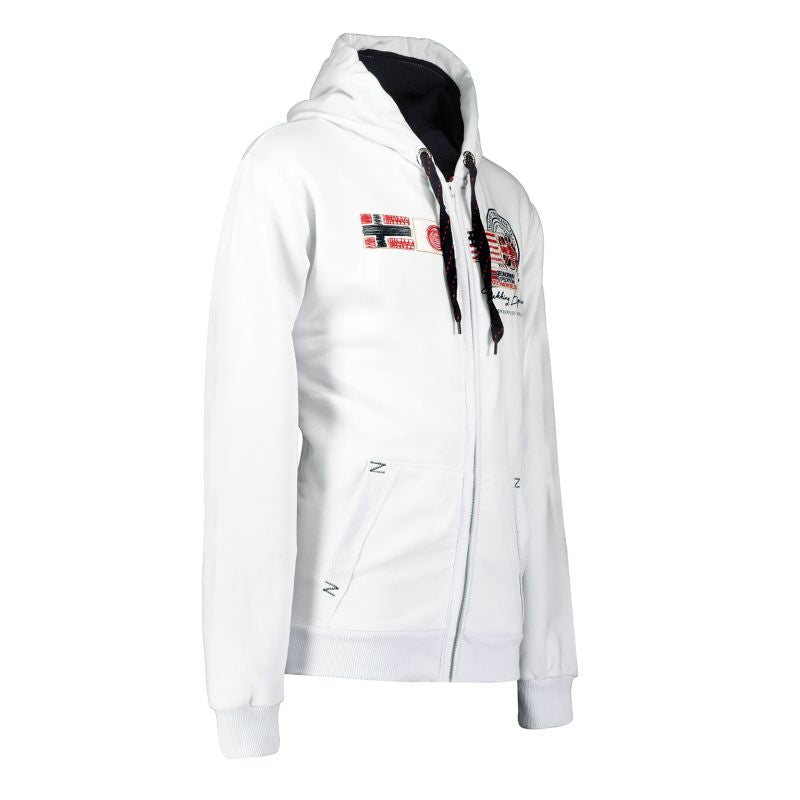 Men's sweatshirt Geographical Norway GORMA MEN 100 EO +BS (WT1880H/GN-WHITE)