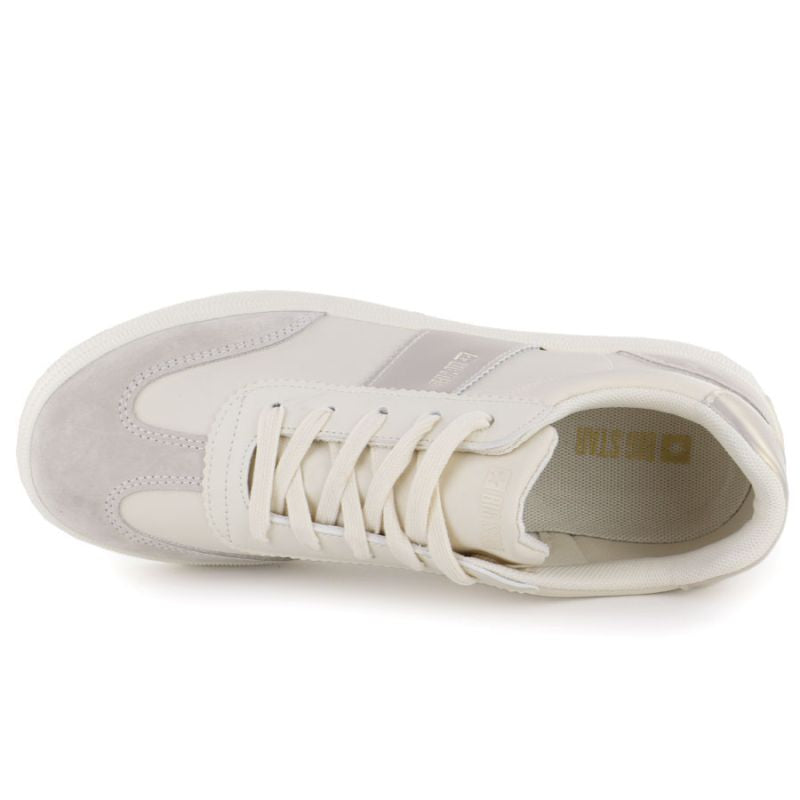 Beige women's leather sneakers Big Star TT274155 To be categorized Your Sports Performance