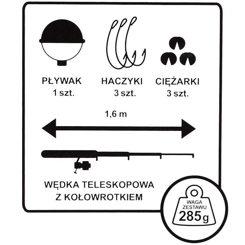 ENERO 105 FISHING SET Sport/Wędkarstwo Your Sports Performance