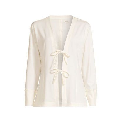 CASALL Studio Cardigan Sweatshirt White Casall