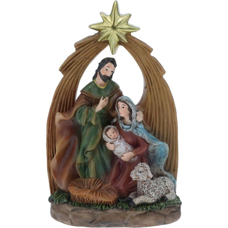 CHRISTMAS NATIVITY STATION HOLY FAMILY 13CM CLASSIC Home and Garden/Equipment Your Sports Performance