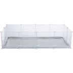 Indoor run, for guinea pigs/rabbits, white, 140 x 35 x 70 cm Dla małych zwierząt/Kojce i wybiegi Your Sports Performance