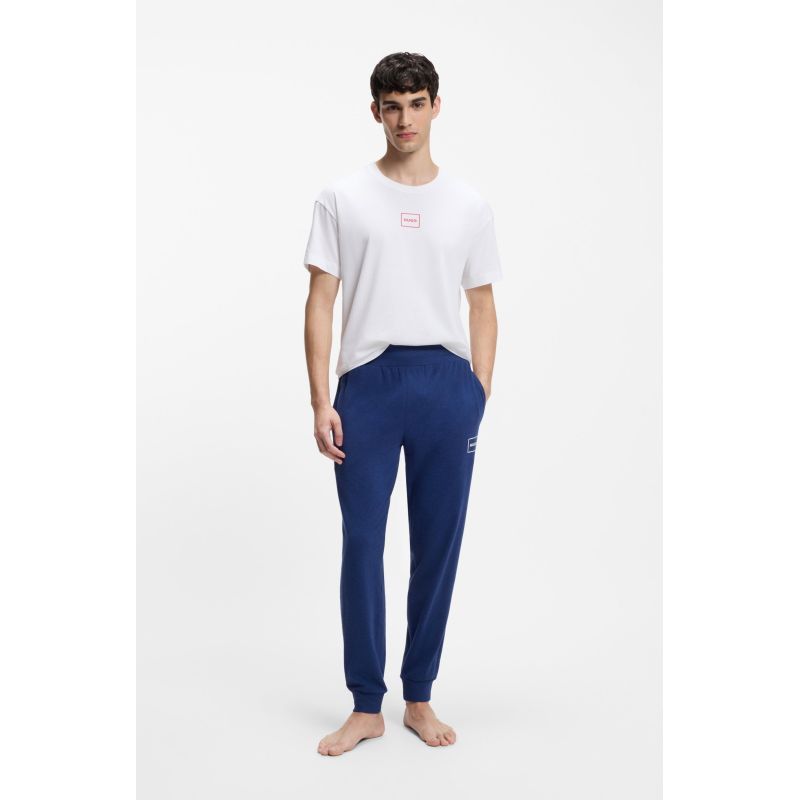 Hugo Loungewear Laze BIANCO Men's Sleep Shirt (50525236-101) Hugo