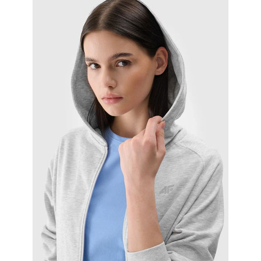 Women's zip-up hooded sweatshirt 4F 4FWMM00TSWSF1763-27M *Kategoria tymczasowa Your Sports Performance