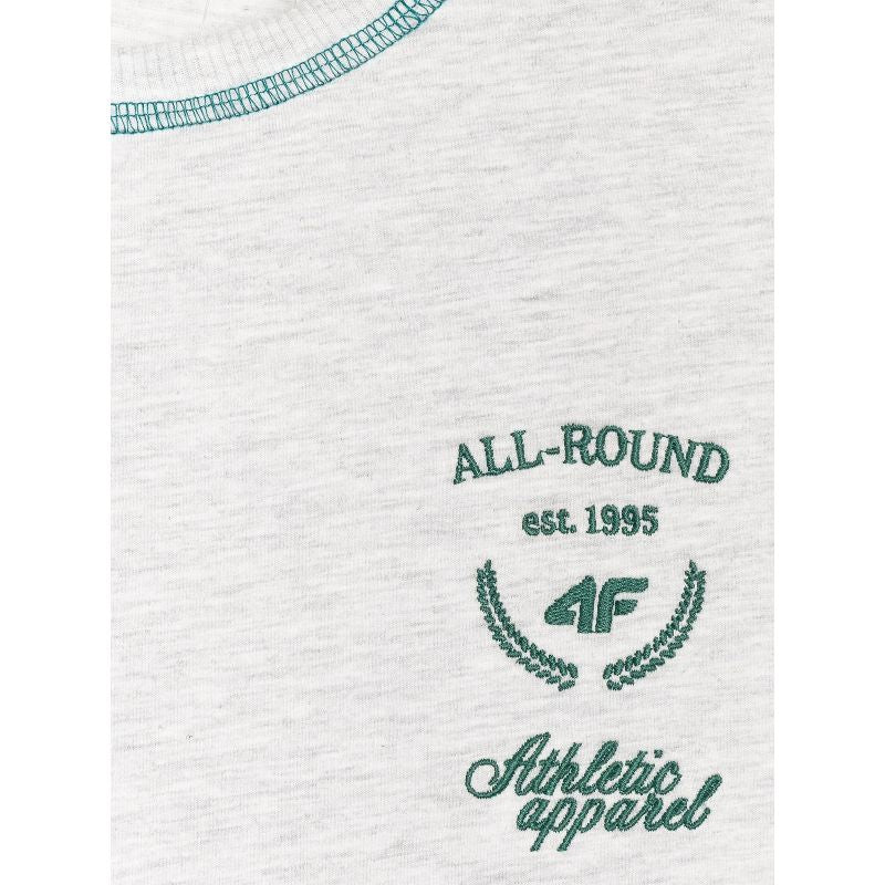 Women's oversize printed T-shirt 4F 4FRSS25TTSHF2979-26M *Kategoria tymczasowa Your Sports Performance