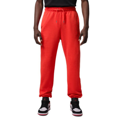 Air Jordan Flight Fleece Men's Sports Pants Red - FV7251-673