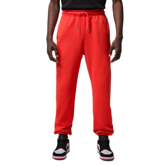 Air Jordan Flight Fleece Men's Sports Pants Red - FV7251-673 AIR Jordan