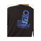 RIP CURL Vaporcool Search Stack Tee Black