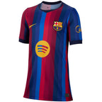 Nike FC Barcelona 2026/27 Stadium Home Kids' Jersey Burgundy Blue II1624 683