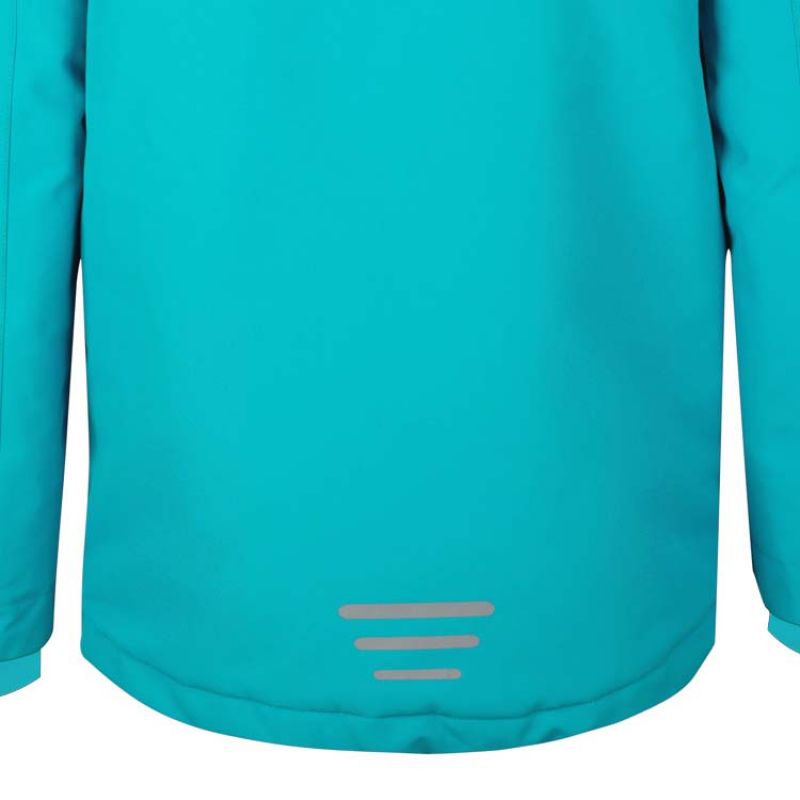 Trollkids Kids Holmenkollen Snow Jacket Pro with Hood, Turquoise (913-125) In preparation Your Sports Performance