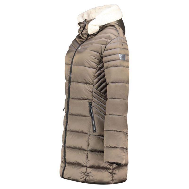 Women's Parka Geographical Norway CARENNE TAUPE DB LADY 0116 (WZ5514F/GN-TAUPE)
