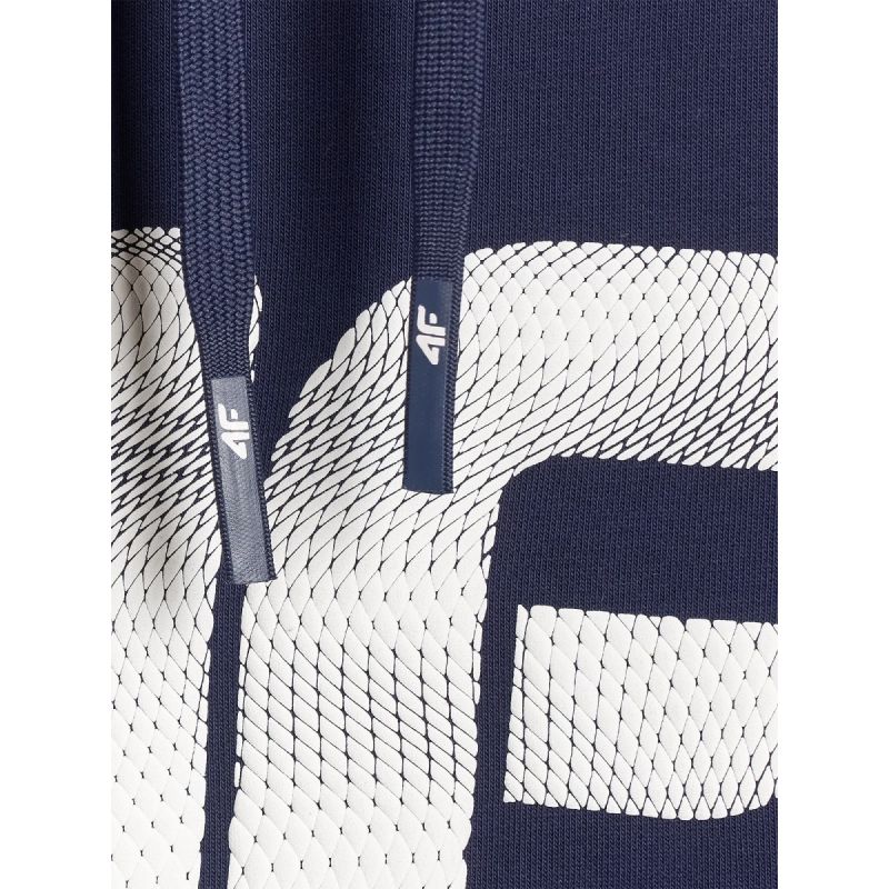 Men's sweatshirt with hood, open, 4F 4FRMM00TSWSM2477-31S 4f