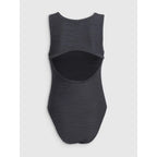 Women's bodysuit with a cutout back 4F 4FWSS25TBODF005-20S *Kategoria tymczasowa Your Sports Performance