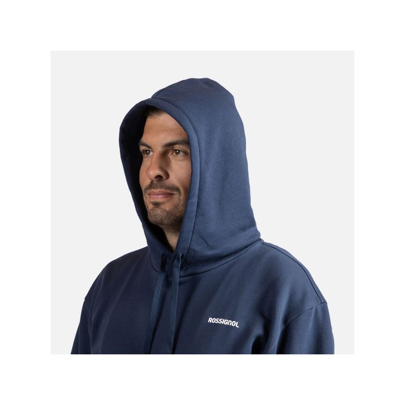 Men’s ROSSIGNOL Waterfall H Hoodie, Navy Blue