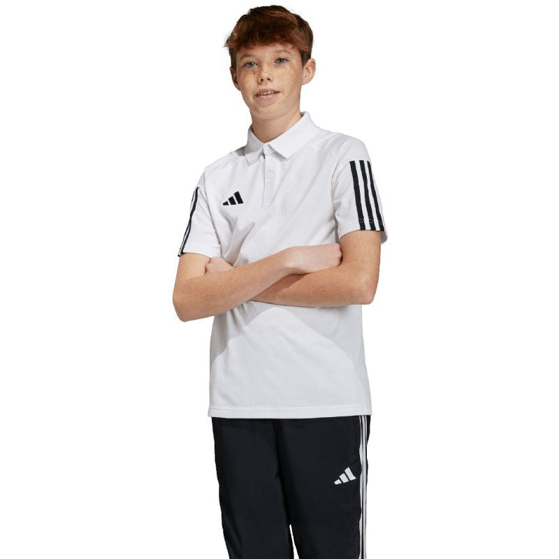 adidas Tiro 23 Competition Cotton Kids T-Shirt White IC4576 Clothing Your Sports Performance