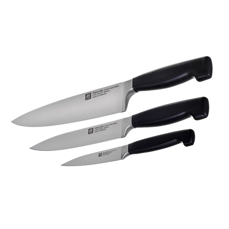 ZWILLING Four Star Knife Set 35048-000-0 (3 pieces) AGD - Produkty/Sztućce i przybory kuchenne Your Sports Performance
