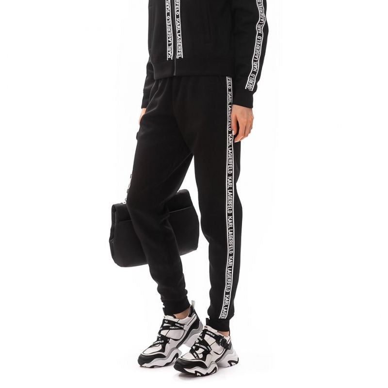 Karl Lagerfeld Double Jersey Logo Pants W 220W1031 Clothing/Lifestyle/Trousers, shorts/Karl Lagerfeld Your Sports Performance