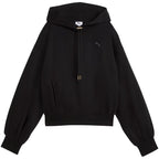 Puma Her Relaxed Hoodie Women's Black 694027 01