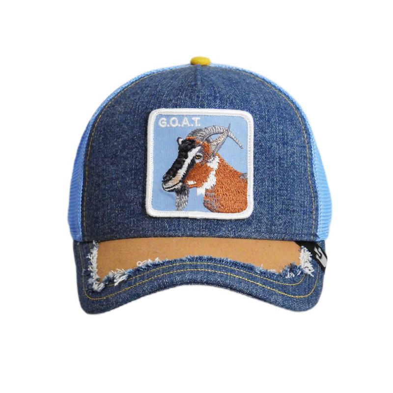 Goorin Bros. Silky Goat Denim Trucker Cap - 101-1281-DEN Odzież/Czapki/Czapki z daszkiem Your Sports Performance