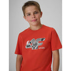 Boys' Regular-Fit Printed T-Shirt 4F 4FJRAW26TTSHM4349-062S