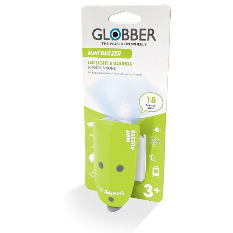 LED lamp + horn Globber Mini Buzzer 530-106 DE1 Accessories/Bicycle/Akcesoria rowerowe Your Sports Performance