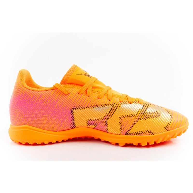 Puma men's sports shoes Future 8 Play TT turf football shoes orange Puma