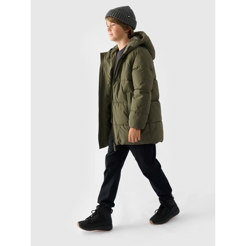 Boy's down coat with synthetic filling 4F Junior 4FJWAW24TDJAM464-43S 4f