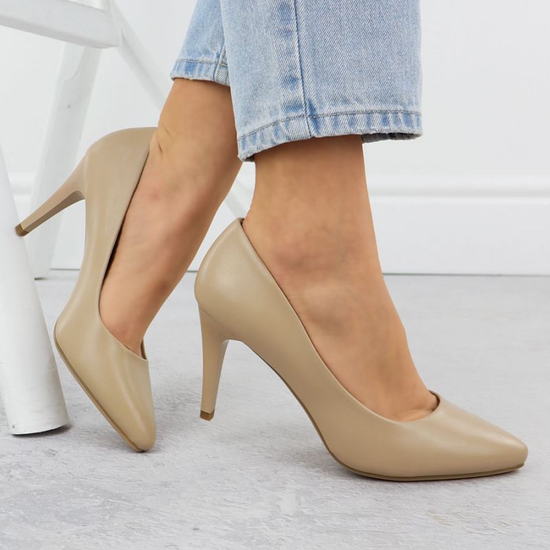 Sergio Leone 1396 coffee stiletto pumps Footwear Your Sports Performance