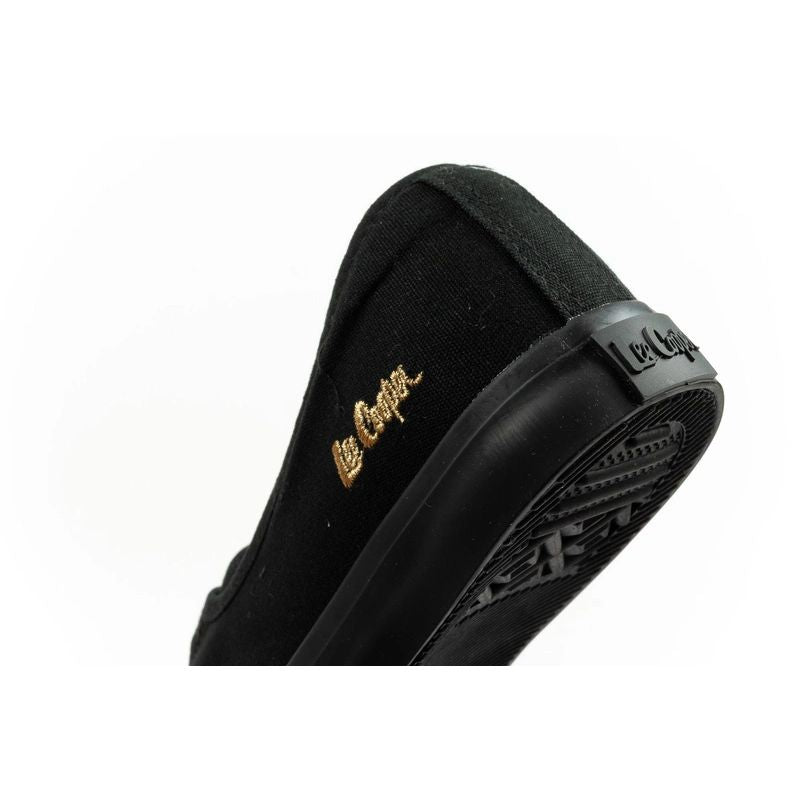 Lee Cooper shoes women's sneakers sporty black slip-on ballet flats