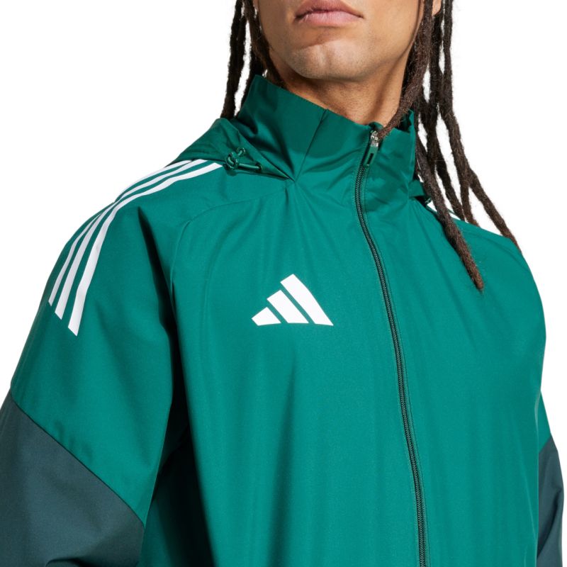 adidas Tiro 25 Competition All-Weather Men's Jacket Green JI8936 Clothing Your Sports Performance