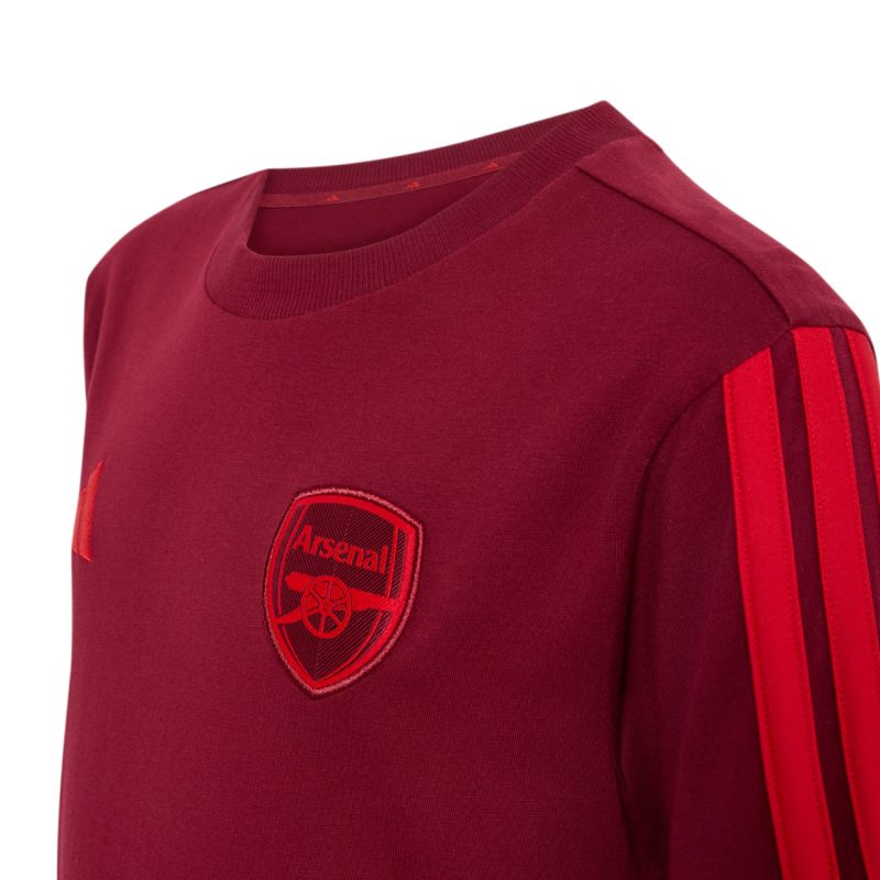 adidas Arsenal FC Burgundy Kids' T-Shirt KG5137
