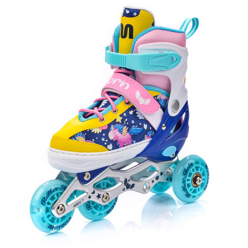 Inline skates Meteor 4in1 Unicorn M 34-37 10145 Accessories/Skating/Rolki Meteor Your Sports Performance