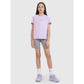 Girls' regular printed T-shirt 4F 4FJWSS25TTSHF1871-52S *Kategoria tymczasowa Your Sports Performance