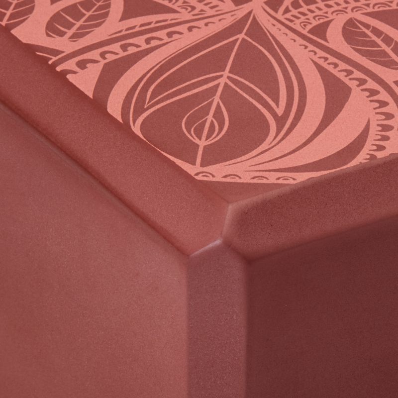 Gaiam Intense Rust Sundial Point 65748 yoga block Accessories/Training equipment Your Sports Performance