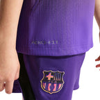 Nike FC Barcelona 2026/27 Match Away Kids' Jersey Black and Purple II1852 505