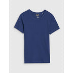 Women's slim ribbed t-shirt 4F 4FWSS25TTSHF1968-30S *Kategoria tymczasowa Your Sports Performance