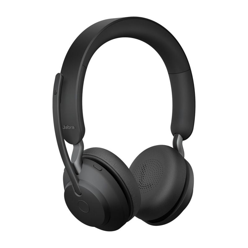 Jabra Evolve2 65 UC Stereo USB-C Link380c Wireless Over-Ear Headphones + Stand In preparation Your Sports Performance