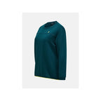 Women's PEAK PERFORMANCE W Trail Polartec Power Grid Crew Sweatshirt, Green
