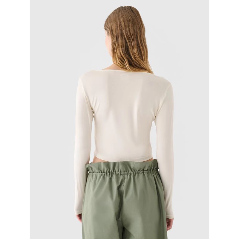 Longsleeve slim smooth women's 4F 4FRSS24TLONF499-11S *Kategoria tymczasowa Your Sports Performance