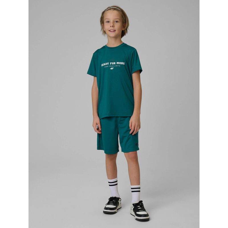 Boys' quick-drying sports shorts 4F 4FJRSS26TFSHM1693-46S 4f
