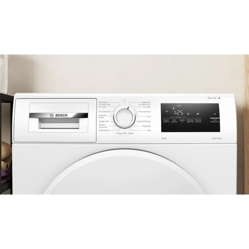 BOSCH WTH83277PL clothes dryer AGD - Produkty/Suszarki automatyczne wolnostojące Your Sports Performance