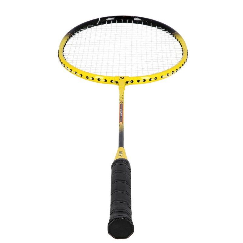 NILS NRZ262 ALUMINUM badminton set 2 rackets, 3 feather shuttlecocks, net 600x60cm, cover Import z Action/Badminton/Zestawy Your Sports Performance