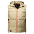 Men’s vest Geographical Norway VITO BEIGE DB MEN 001 (WZ6241H/GN-BEIGE)