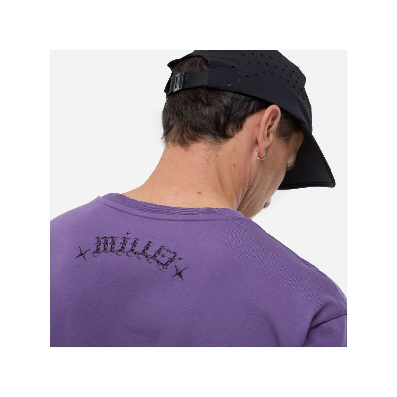 MILLET Cimaï Collab Ts Ss M purple men's t-shirt