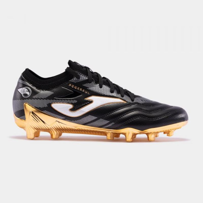 POWERFUL CUP 2401 BLACK GOLD FIRM GROUND Footwear/Football Your Sports Performance