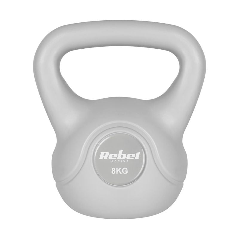 REBEL ACTIVE KETTLEBELL 8 KG RBA-2322G-08 GRAY To be categorized Your Sports Performance