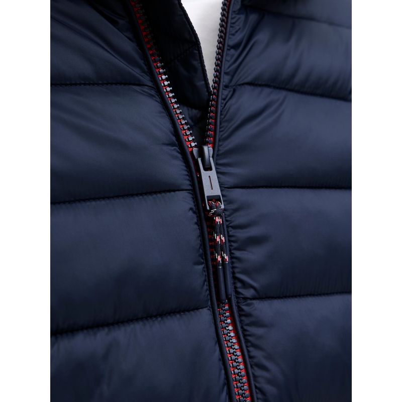 Jack&Jones men's down jacket JJEBRADLEY LIGHT PUFFER HOOD NOOS 12280970 SKY CAPTAIN In preparation Your Sports Performance