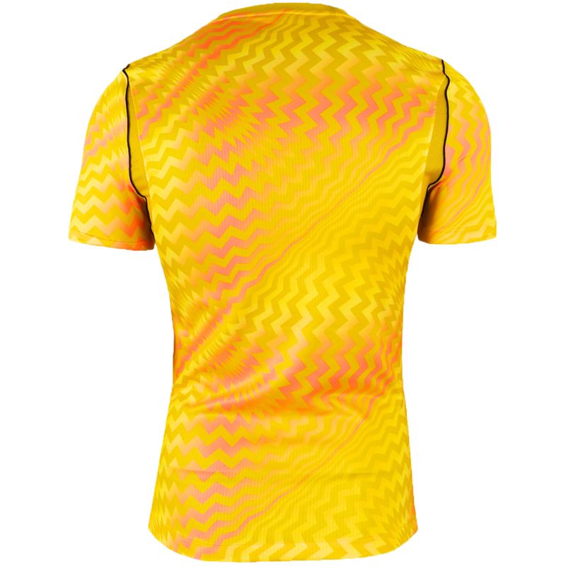 Nike Dri_Fit Gardien VI Goalkeeper Men's T-Shirt Yellow HV8301 718